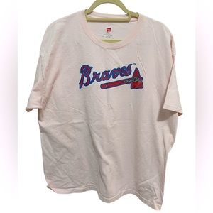 Atlanta Braves - T-shirt - pink - size XL